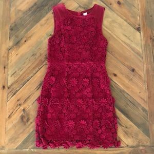 Red Lace Dress